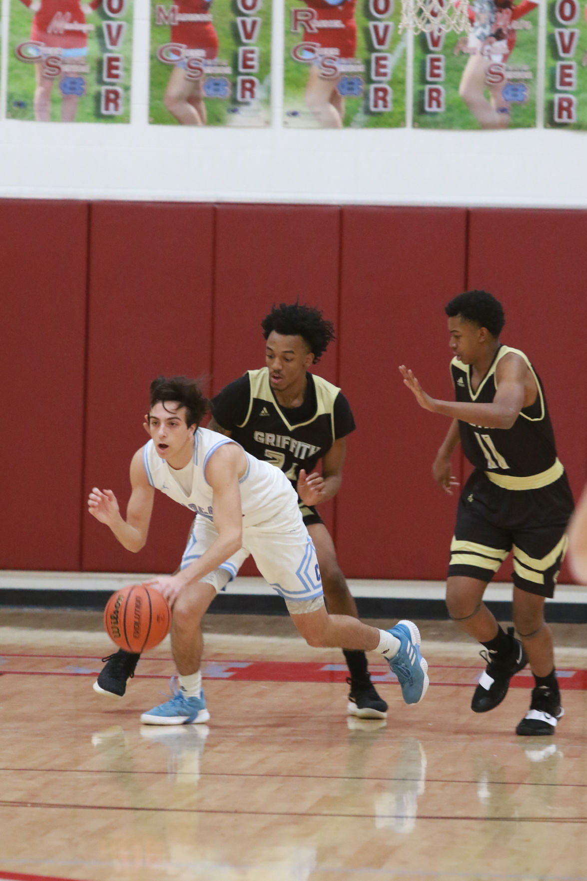 Gallery: Boys basketball - Griffith at Hanover Central